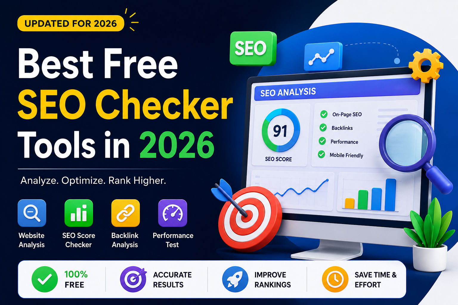 Best Free SEO Checker Tools in 2026