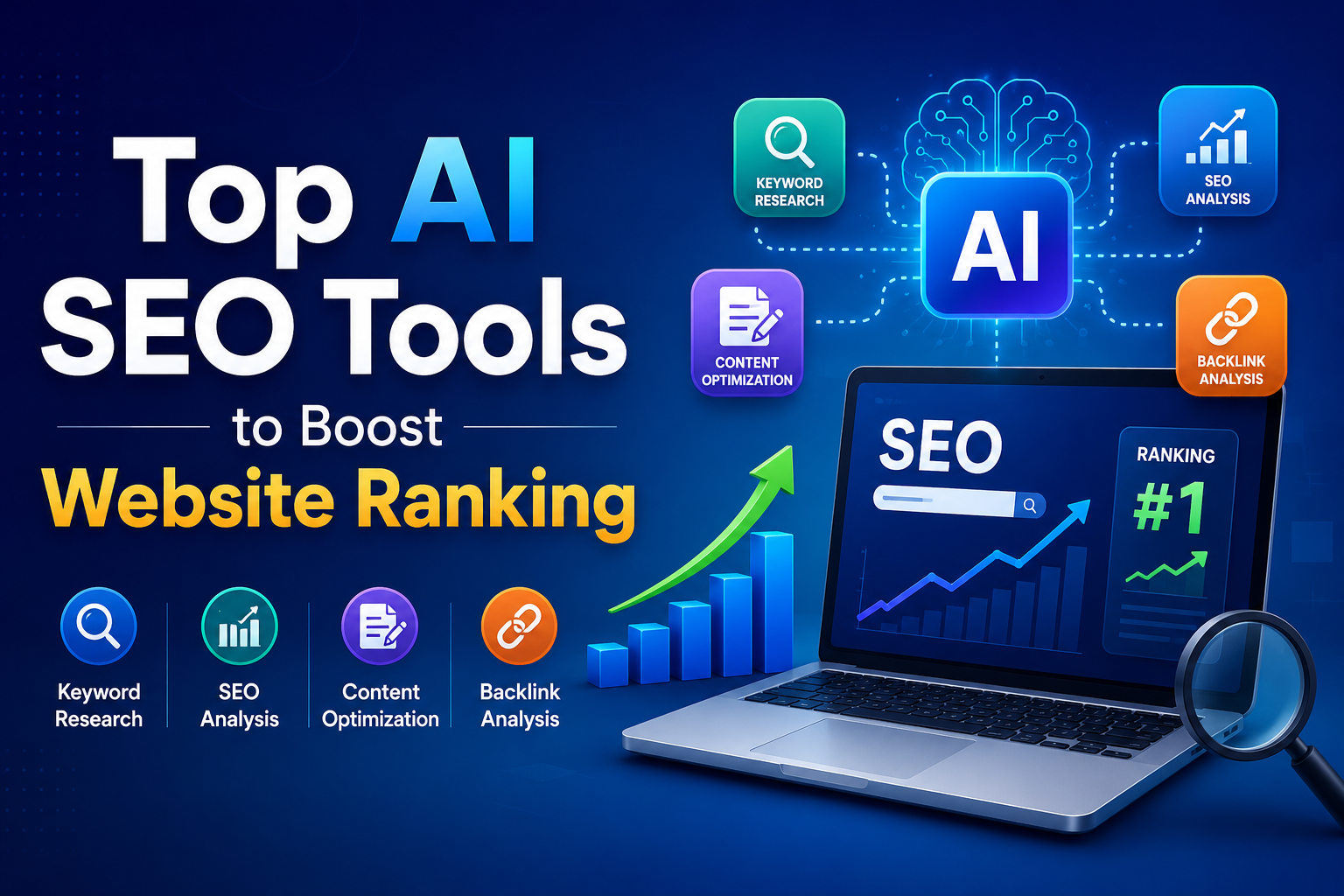 Top AI SEO Tools to Boost Website Ranking (Including Free GEO Checkers)