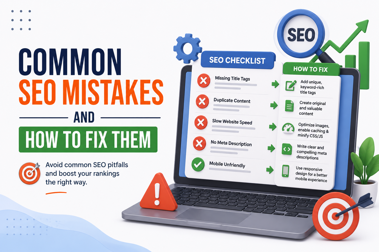 Common SEO Mistakes and How to Fix Them