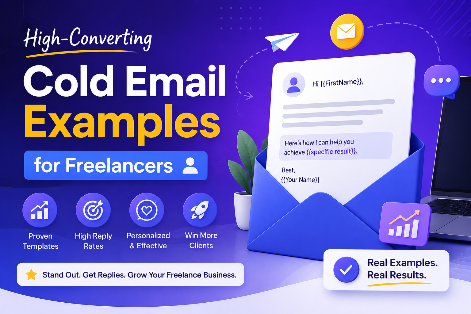 High-Converting Cold Email Examples for Freelancers