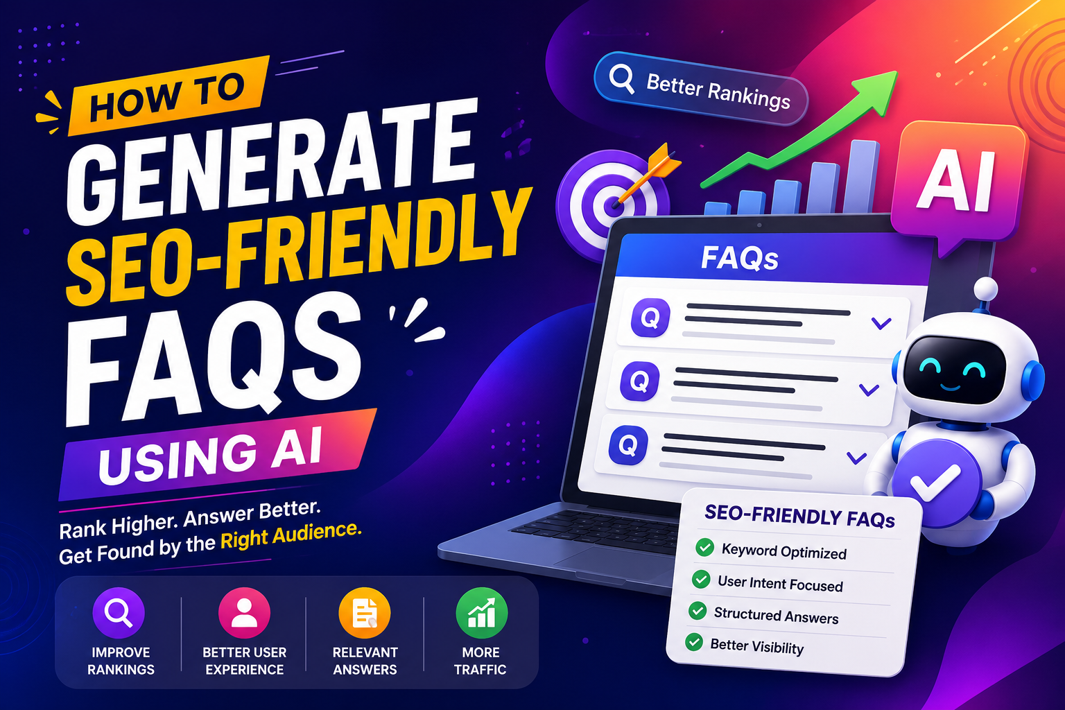 How to Generate SEO-Friendly FAQs Using AI