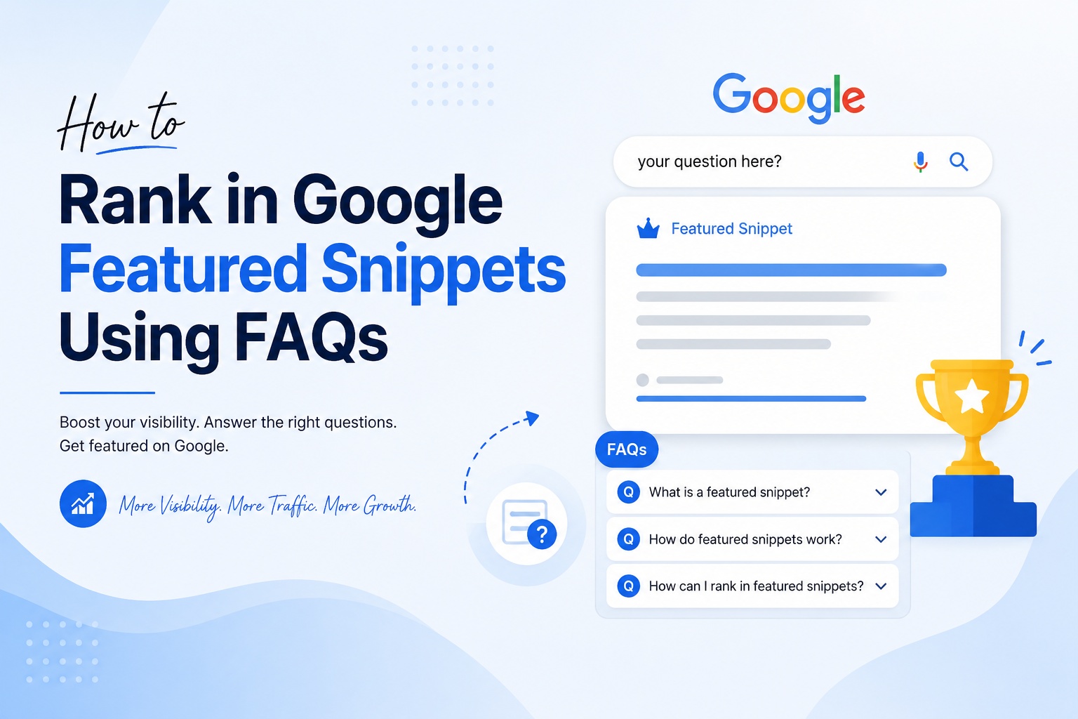 How to Rank in Google Featured Snippets Using FAQs